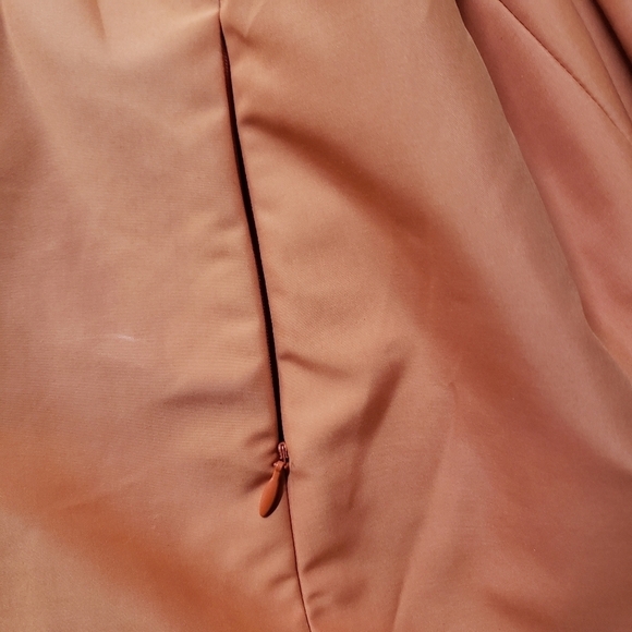 Adrienne Vittadini Orange Raincoat NWT size 14 fall pumpkin spice season! - Picture 5 of 8